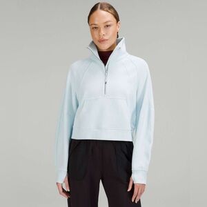 LULULEMON Scuba Oversized Funnel-Neck Half Zip